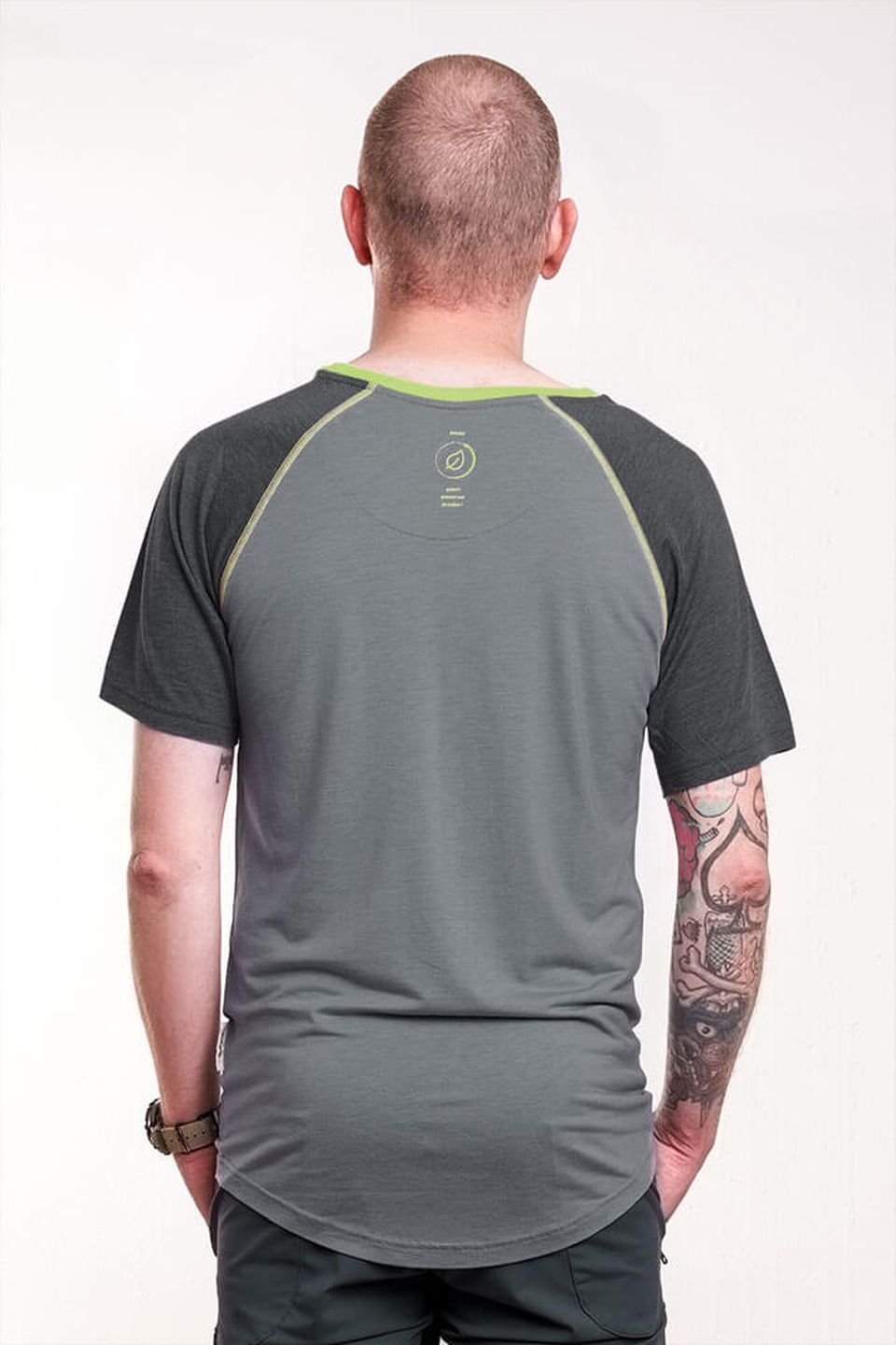 T-Shirt Plant-Based Super Active grau von bleed