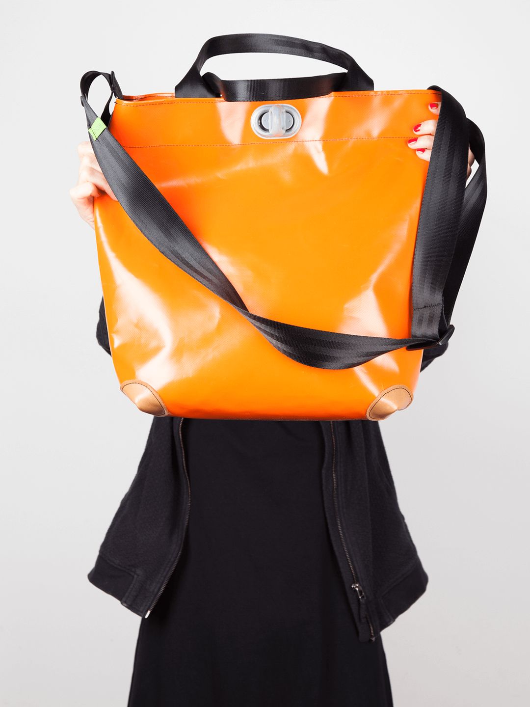 Shopper orange von hicka