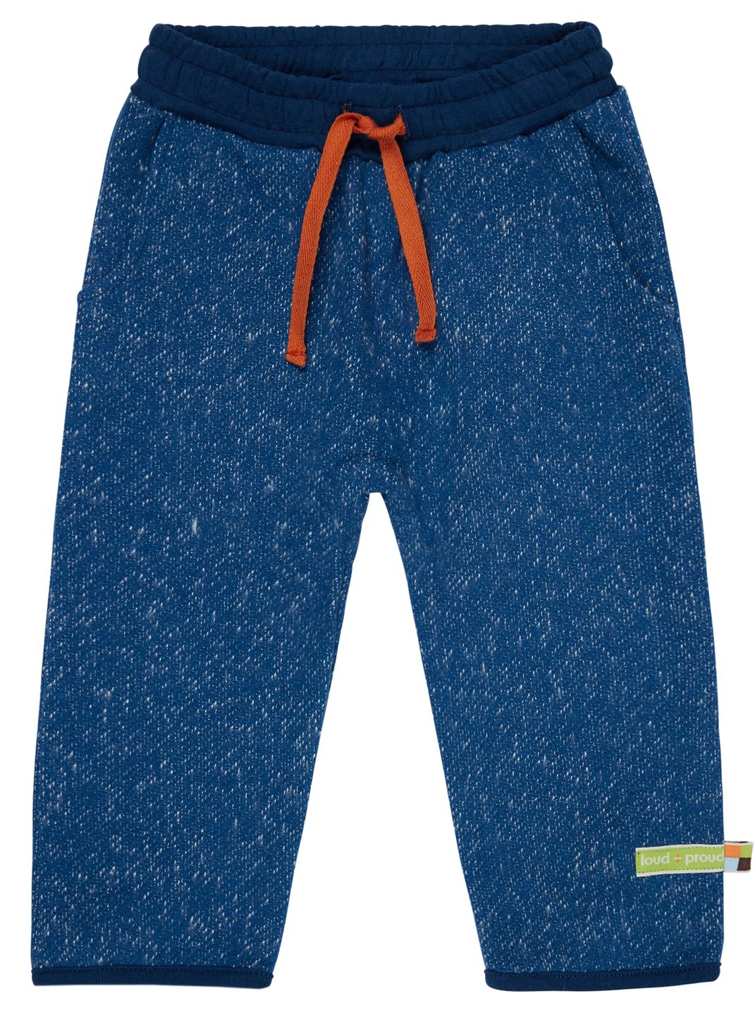 Hose Melange Strick ultramarin von loud + proud