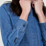 Hemd Honeysuckle washed dark blue von recolution