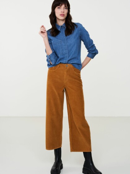 Hemd Honeysuckle washed dark blue von recolution