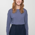 Longsleeve Fuchsia dove blue von recolution