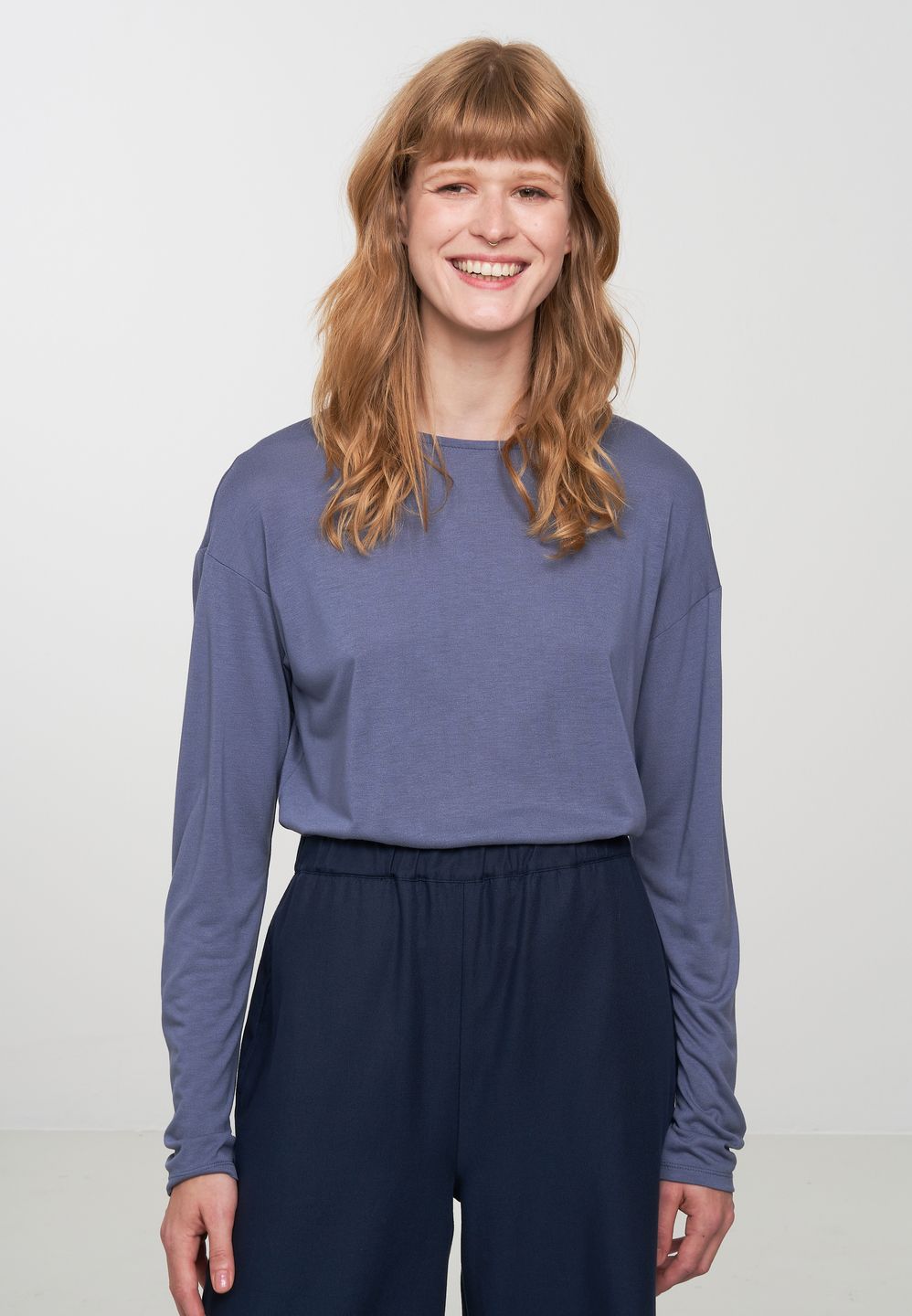 Longsleeve Fuchsia dove blue von recolution