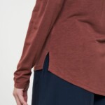 Longsleeve Fuchsia wood brown von recolution