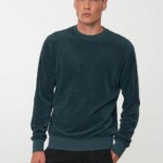 Sweatshirt Ramsons deep green von recolution