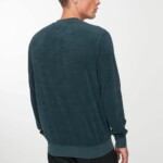 Sweatshirt Ramsons deep green von recolution