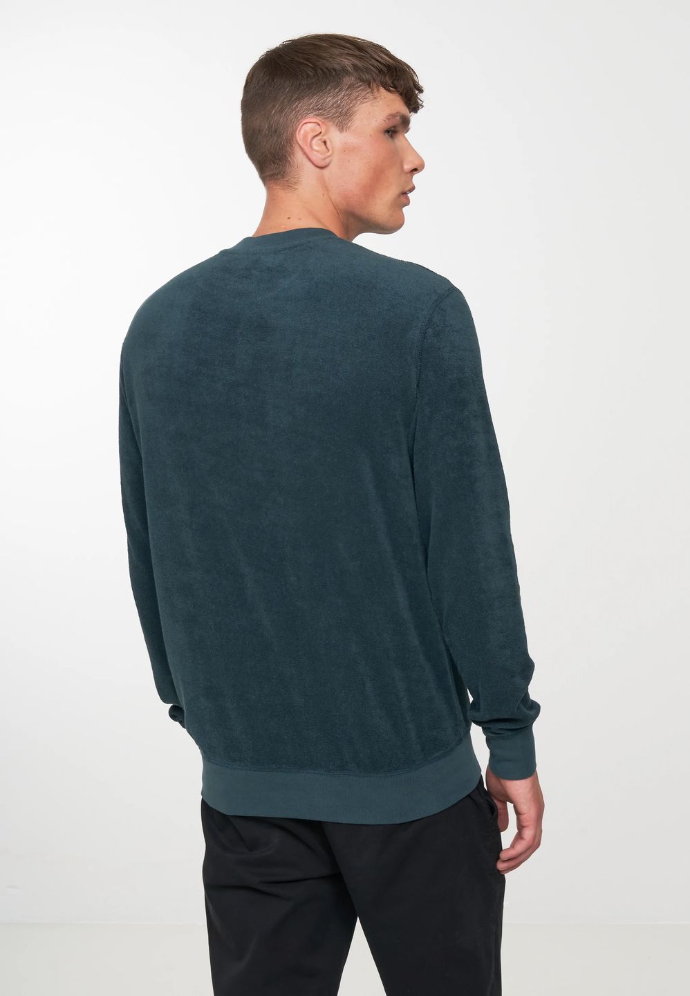Sweatshirt Ramsons deep green von recolution