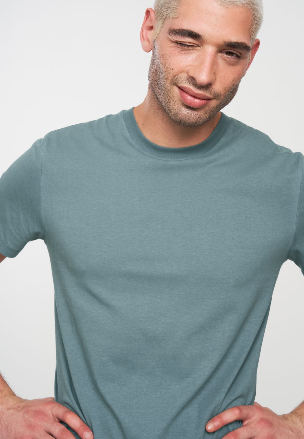 T-Shirt Agave light petrol von recolution