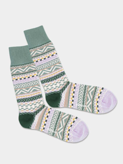 Socken Knitty Heart Warming multi von DillySocks