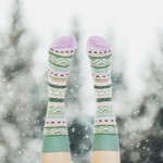 Socken Knitty Heart Warming multi von DillySocks