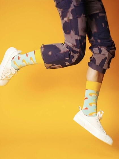Socken Say Cheese MULTI von DillySocks