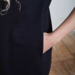 Upcycling Kleid schwarz von LORE – upcycledgoods