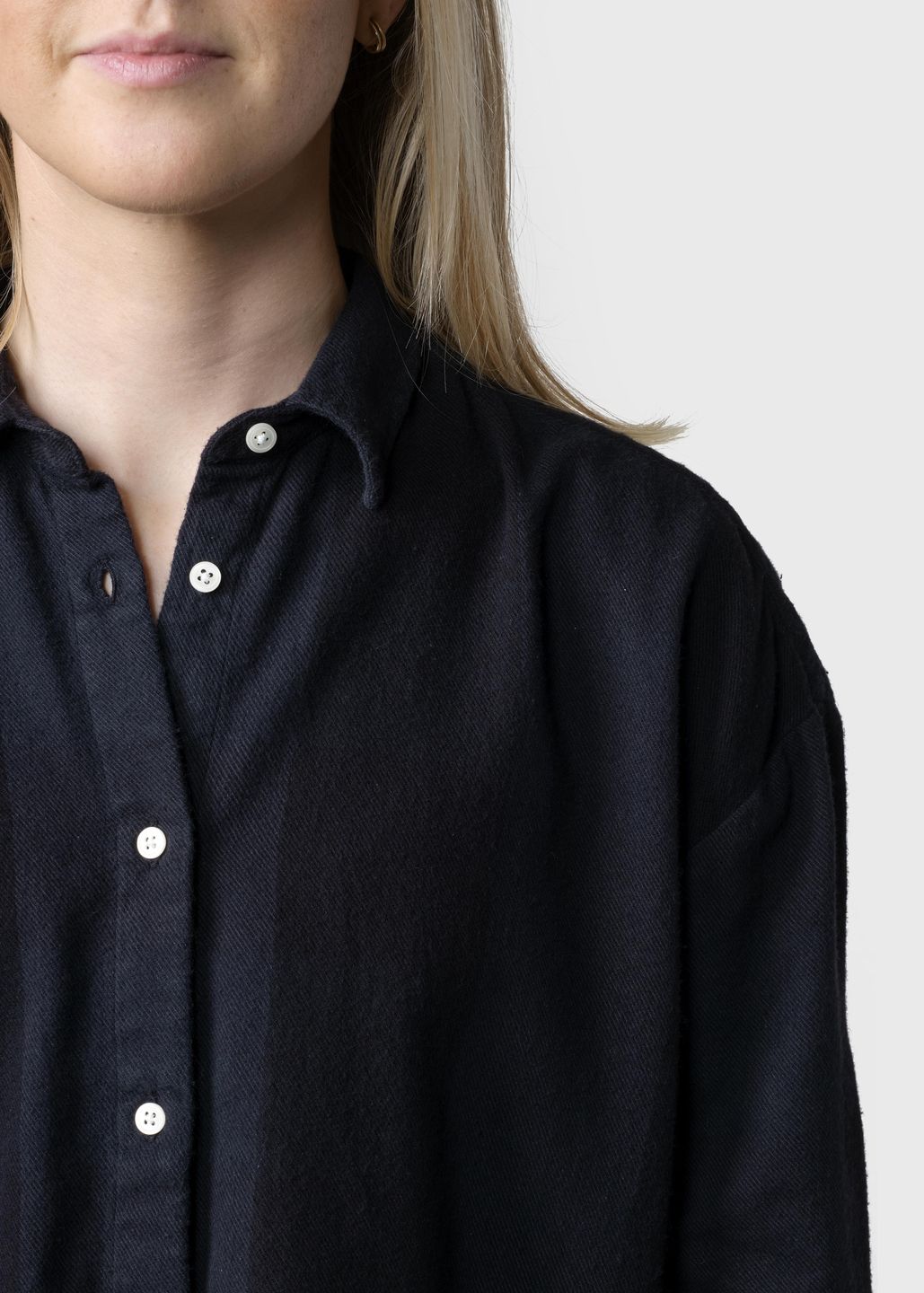 Shirt Ofelia Checked navy/black von Klitmøller Collective
