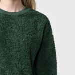 Sweatshirt Malin Crew moss green von Klitmøller Collective