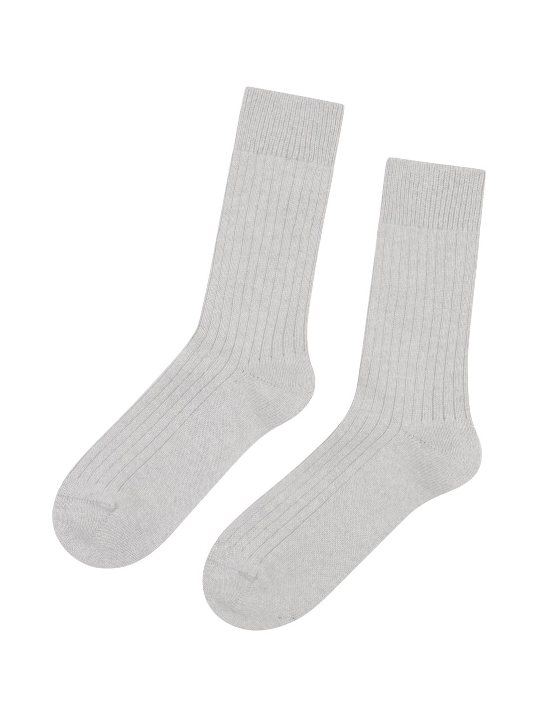 Wollsocken pastel grey von Klitmøller Collective