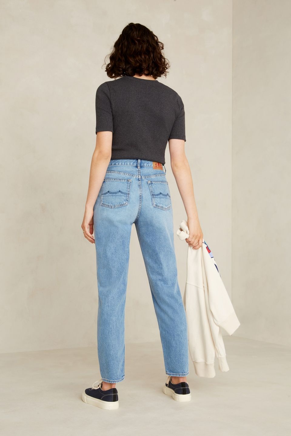 Jeans Caroline Cropped Sanibel Light von Kings of Indigo