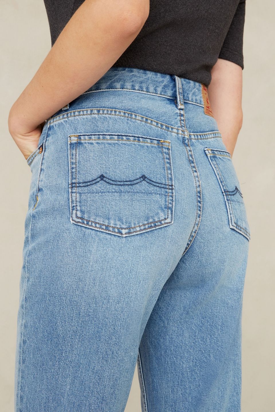 Jeans Caroline Cropped Sanibel Light von Kings of Indigo