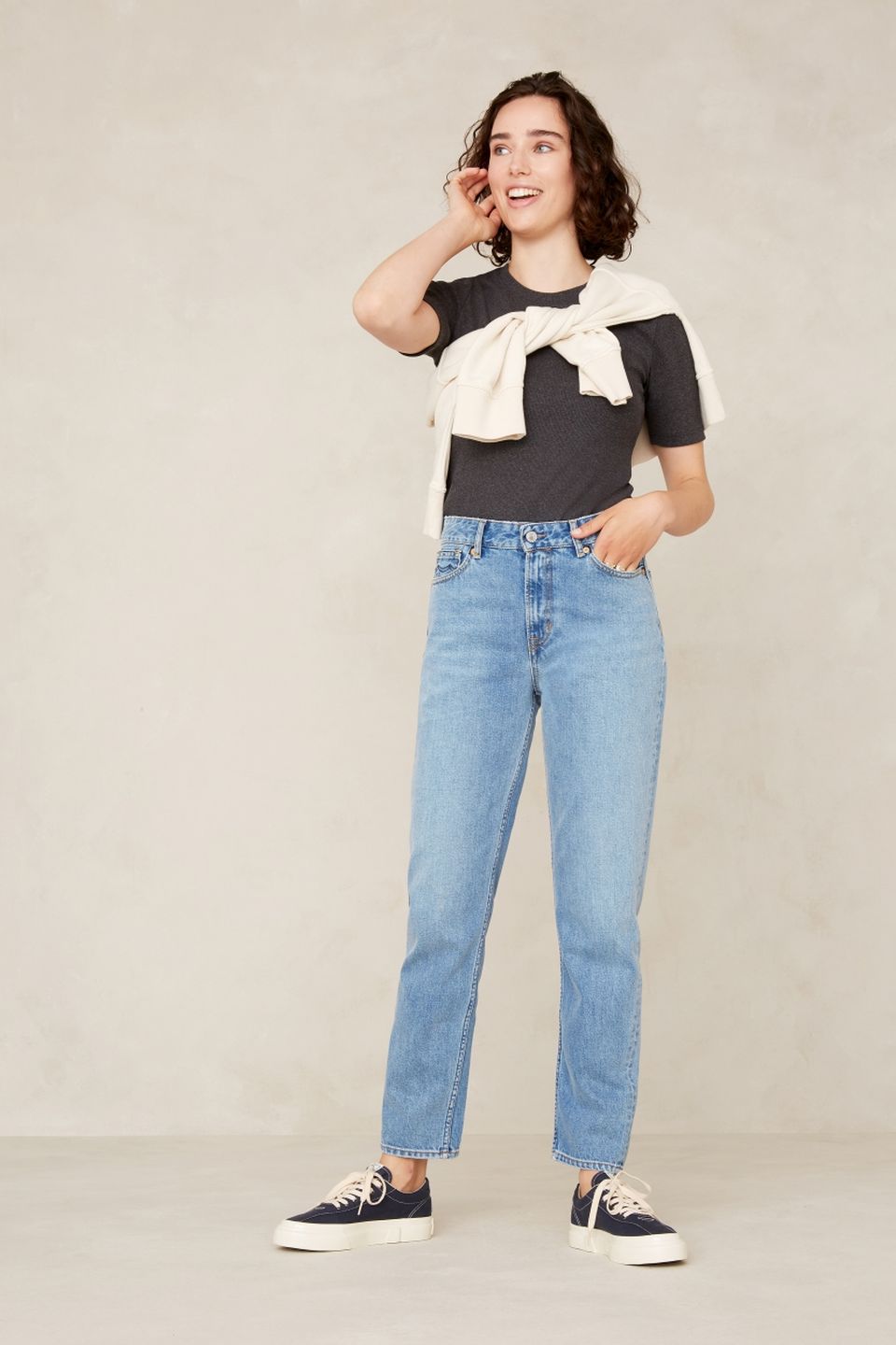 Jeans Caroline Cropped Sanibel Light von Kings of Indigo