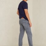 Jeans Edric Carson Flintstone Grey Worn von Kings of Indigo