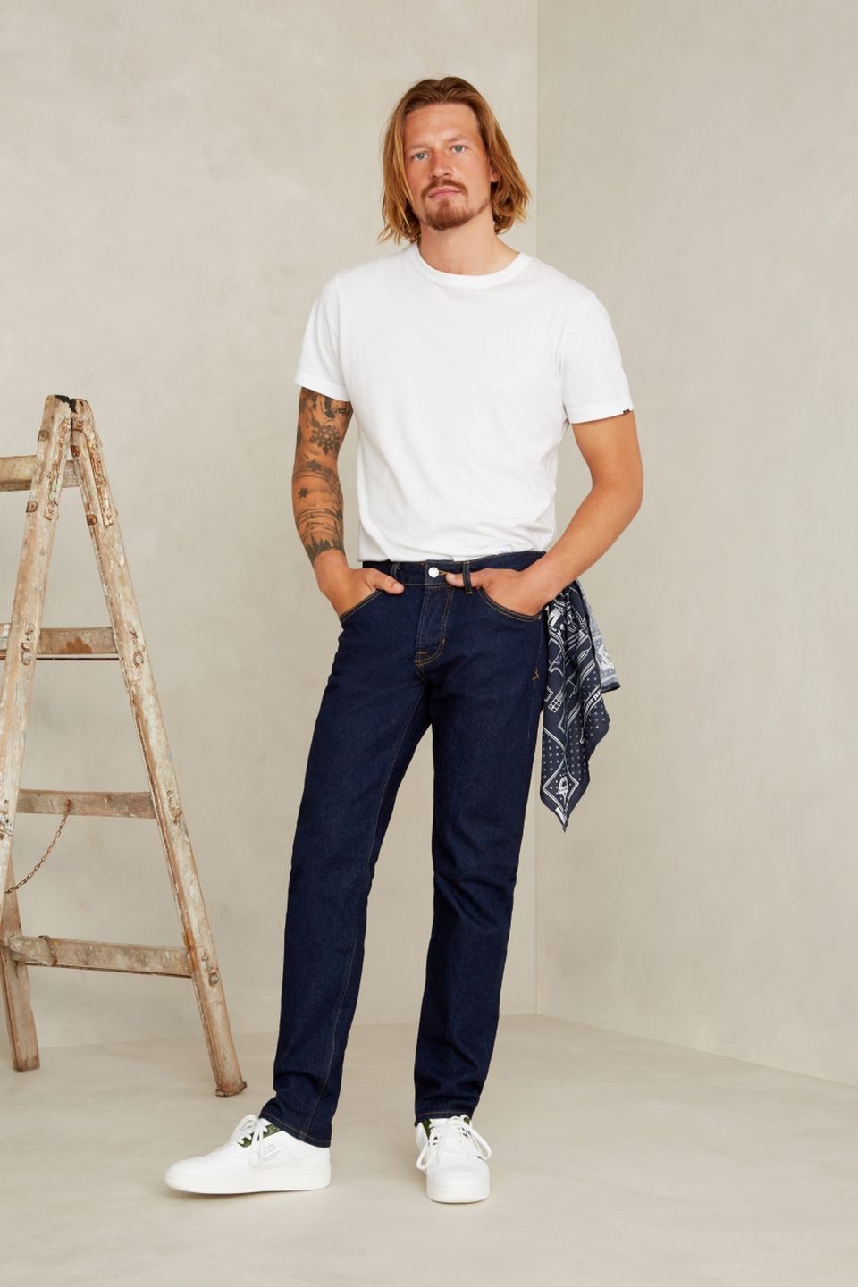 Jeans Edric Xavier Blue Rinse von Kings of Indigo