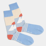 Socken Abstract Sailing multi von DillySocks