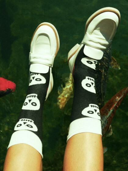 Socken Dia De Los Muertos multi von DillySocks