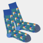 Socken Elevated Elephant multi von DillySocks
