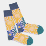 Socken Flower Fireworks multi von DillySocks