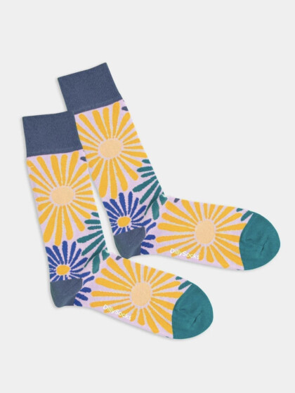 Socken Flower Fireworks multi von DillySocks