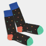 Socken Neon Dots multi von DillySocks