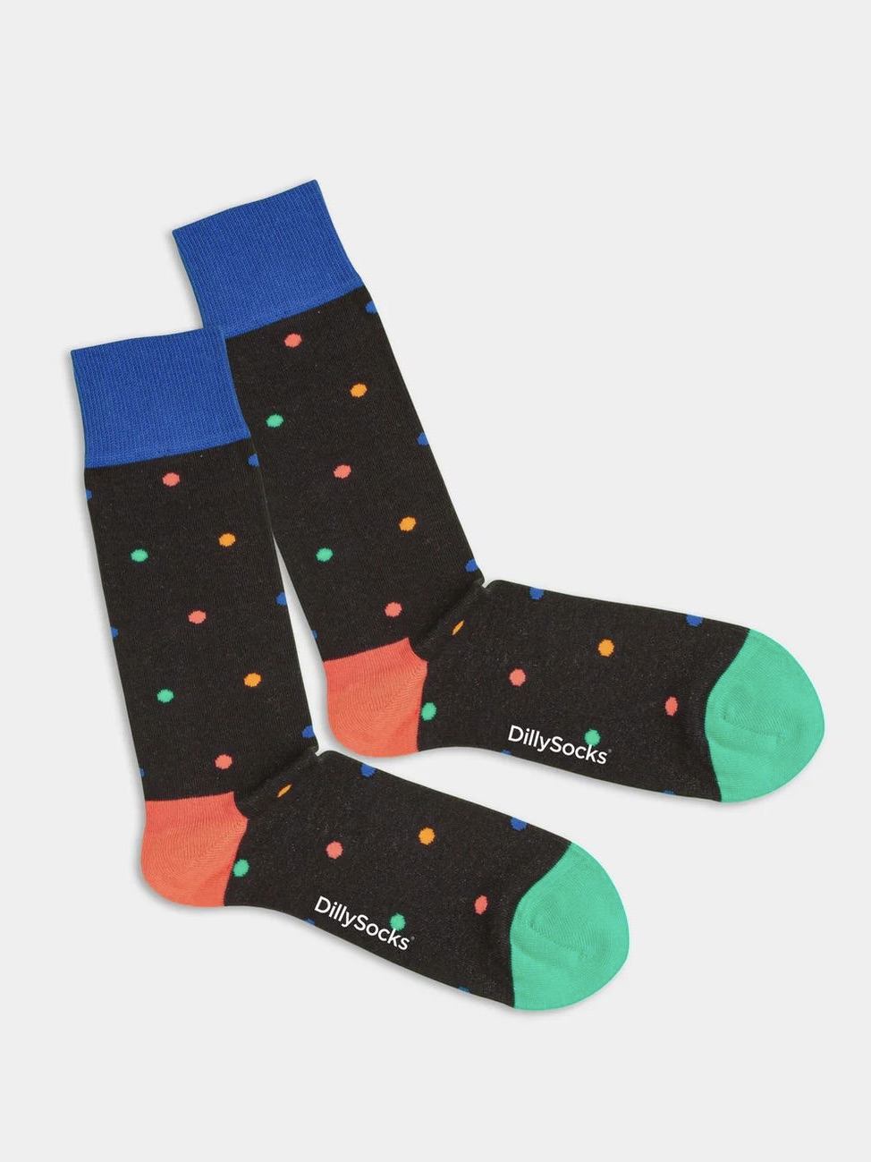 Socken Neon Dots multi von DillySocks