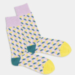 Socken Sauce Hollandaise multi von DillySocks