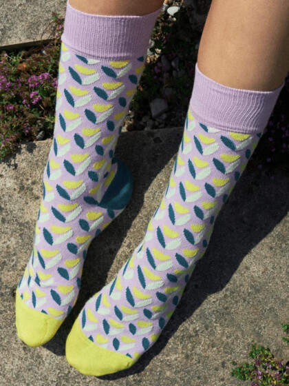 Socken Sauce Hollandaise multi von DillySocks