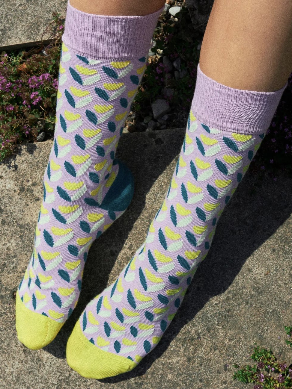 Socken Sauce Hollandaise multi von DillySocks