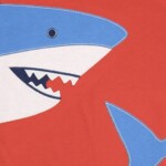 Shirt mit Haiapplikation fire von Enfant Terrible
