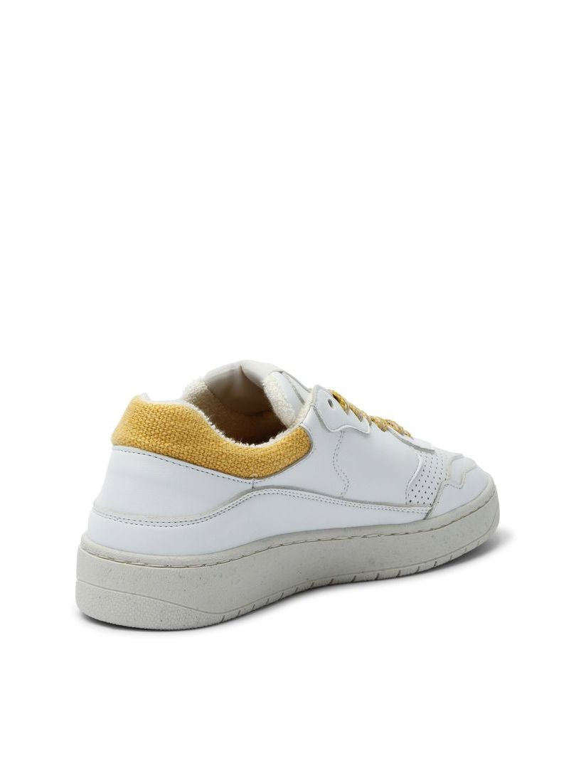 Sneaker Level white-yellow von Grand Step Shoes