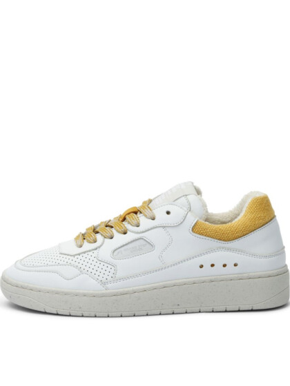Sneaker Level white-yellow von Grand Step Shoes