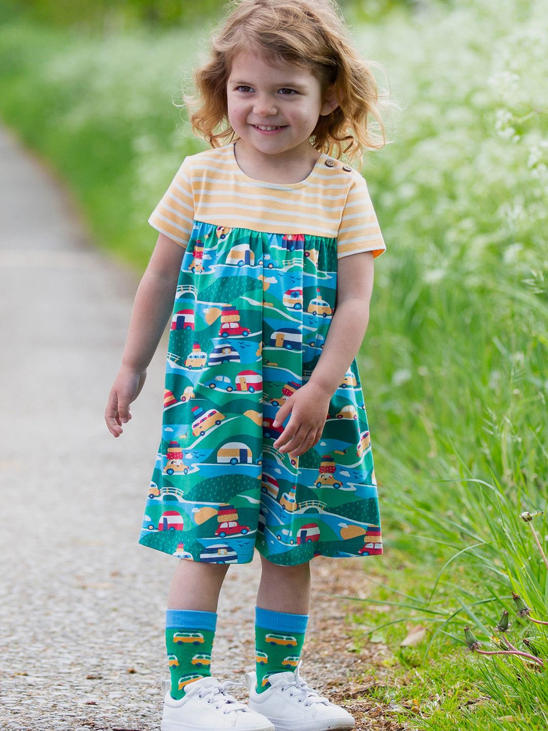 Kleid Holibobs Multi von Kite Clothing