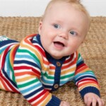 My First Cardi Rainbow Regenbogenbunt von Kite Clothing
