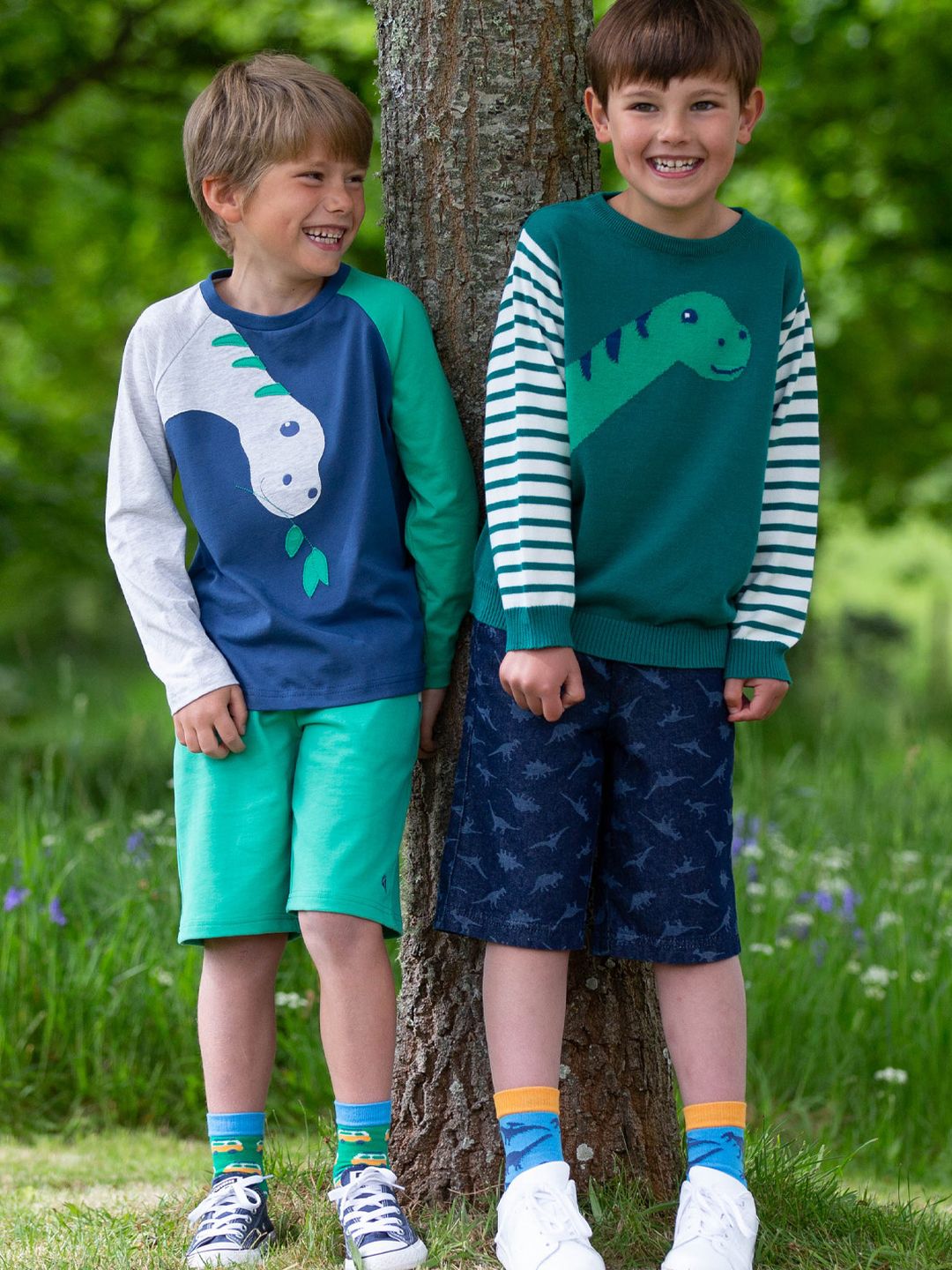 Pullover Dino Grün von Kite Clothing