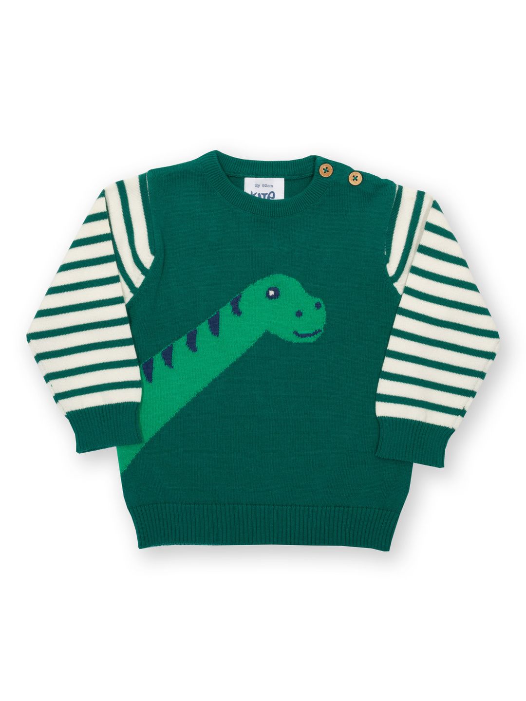 Pullover Dino Grün von Kite Clothing