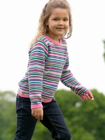 Pullover Sweet Stripe Multi von Kite Clothing