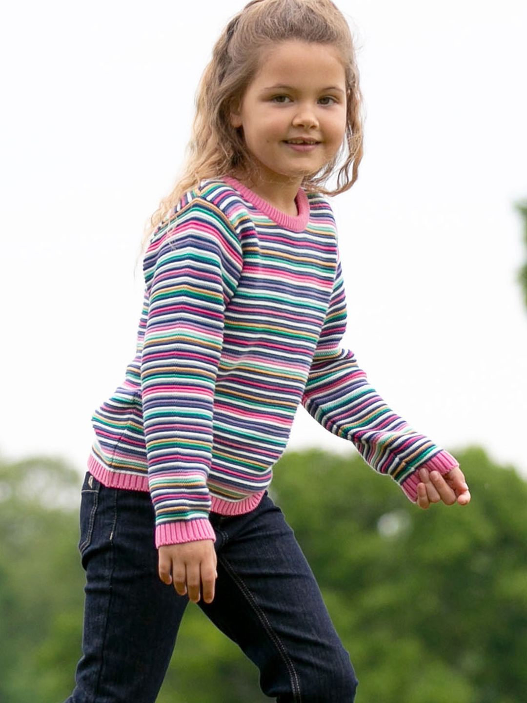 Pullover Sweet Stripe Multi von Kite Clothing
