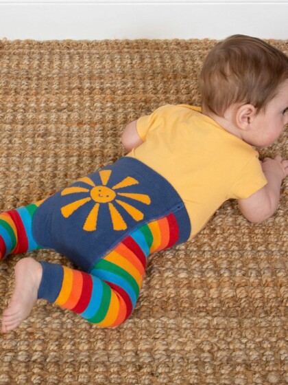 Stricklatzhose Rainbow Sun Regenbogenbunt von Kite Clothing