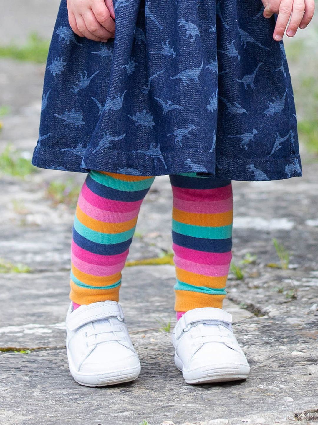 Stricklegging Rainbow Regenbogenbunt von Kite Clothing