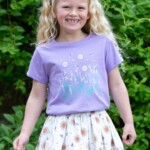 T-Shirt Lavender Love Violett von Kite Clothing