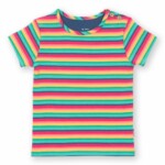 T-Shirt Rainbow Regenbogenbunt von Kite Clothing