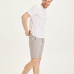 Regular chino poplin shorts Alloy von KnowledgeCotton Apparel