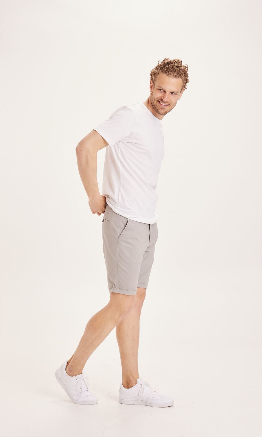 Regular chino poplin shorts Alloy von KnowledgeCotton Apparel