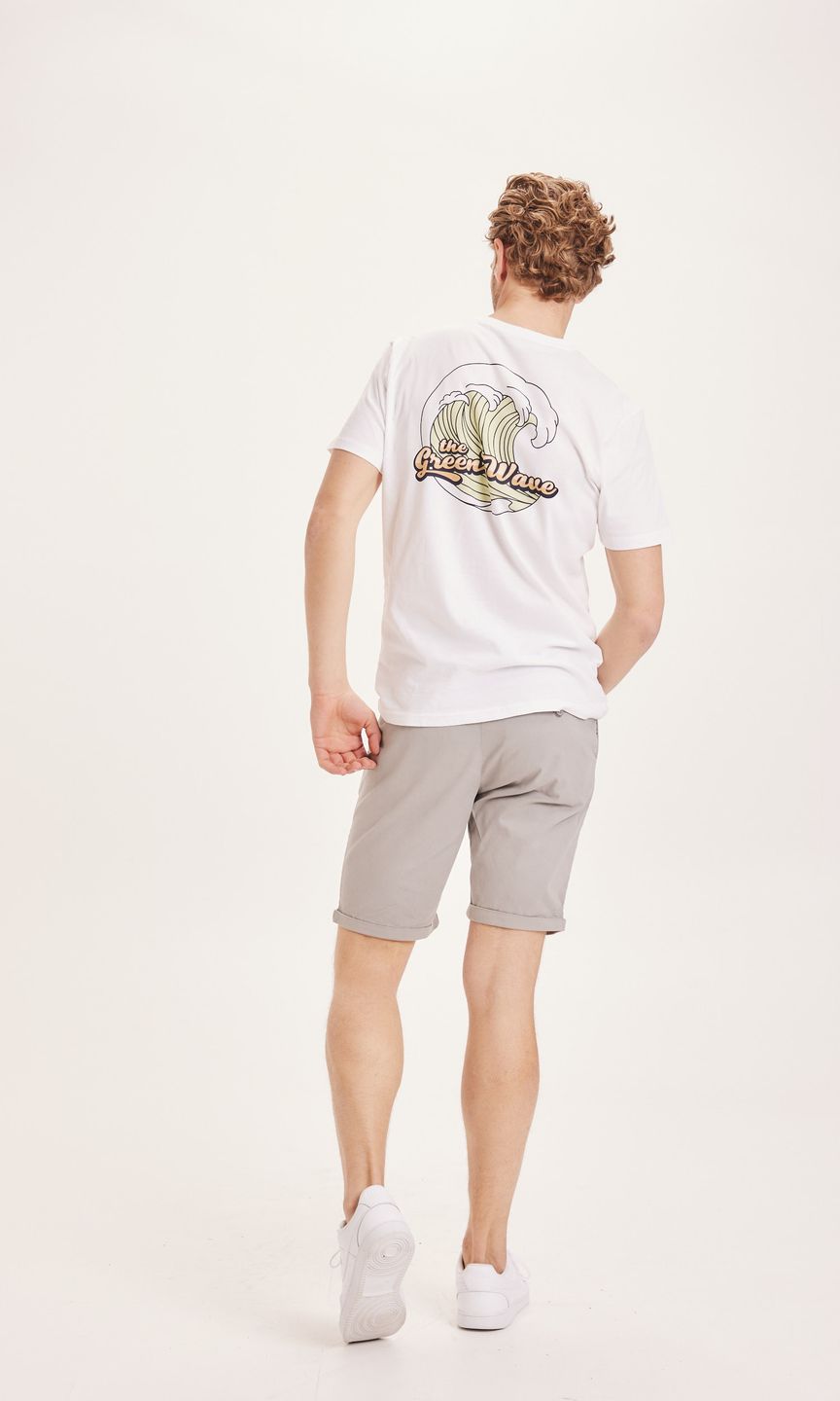 Regular chino poplin shorts Alloy von KnowledgeCotton Apparel